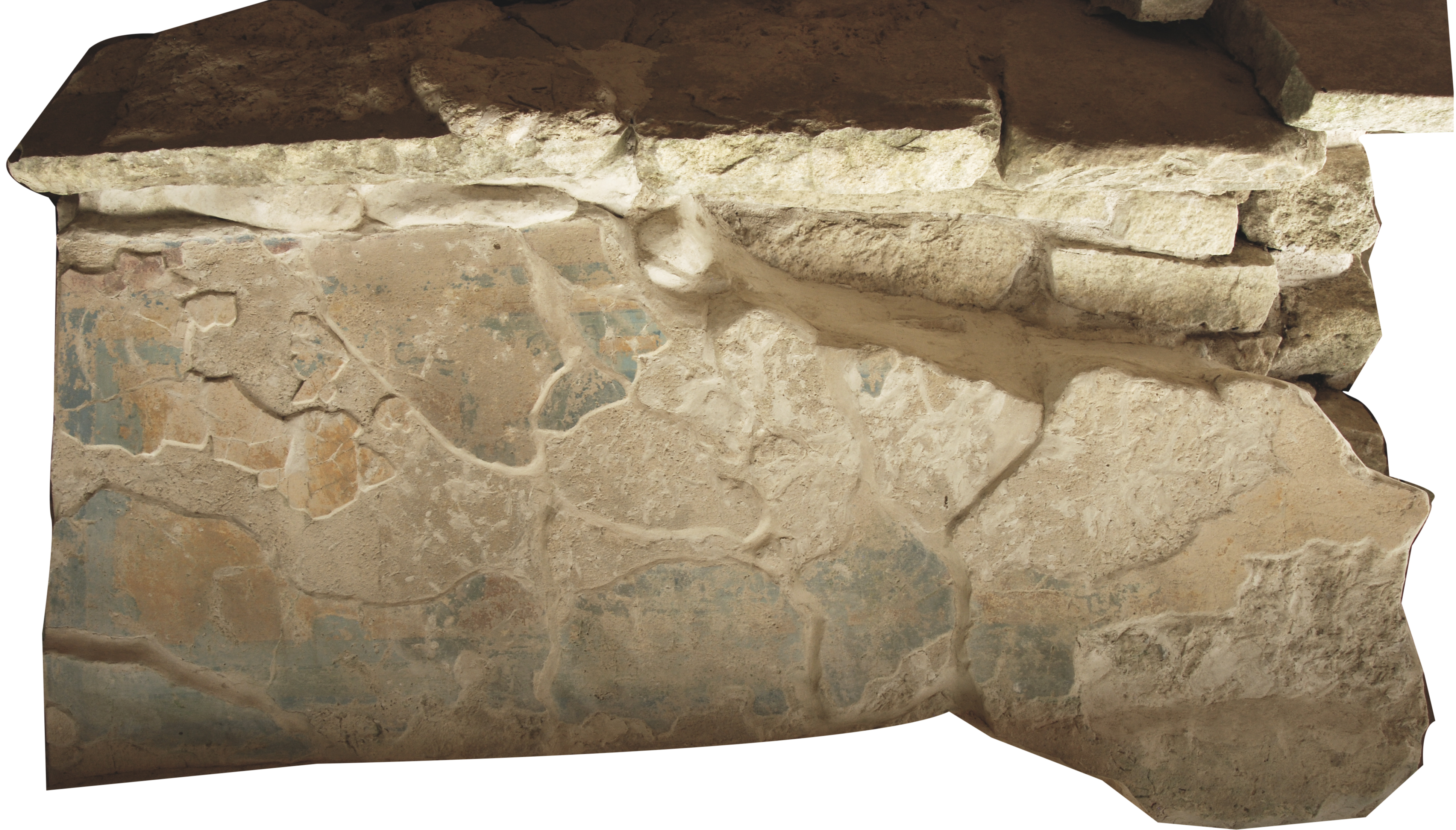 Medallones, Talud 1 en pórtico norte 